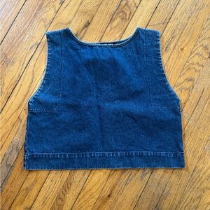 Ilana Kohn Indigo Denim Top